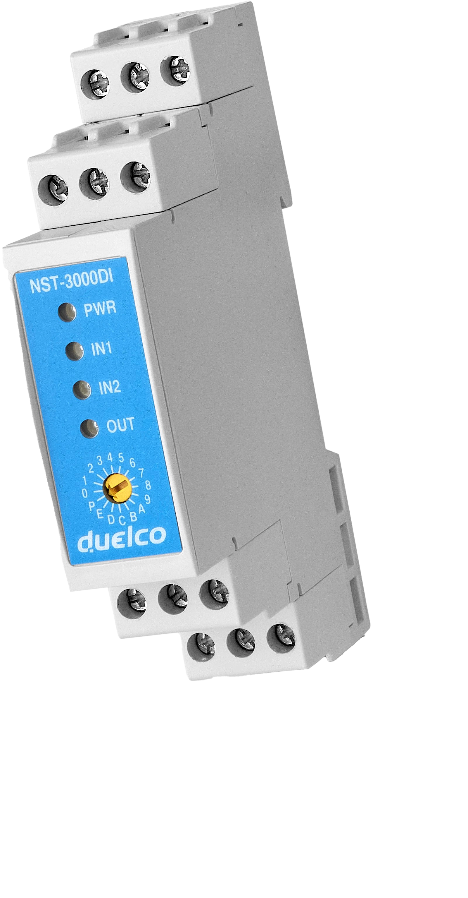 Duelco NST-3000DI voorgeprogrammeerd noodstop veiligheidsrelais 24VDC